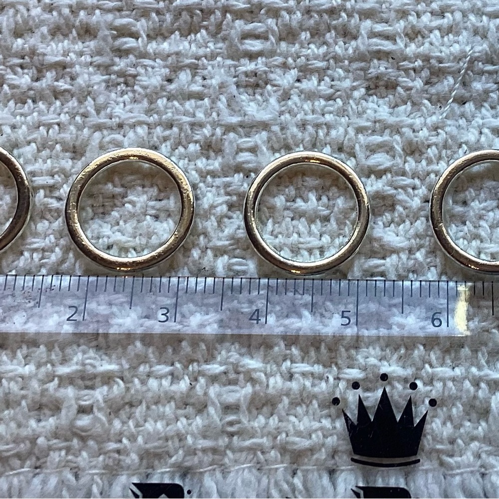 Jump Rings silver base metal - Picture 3 of 11